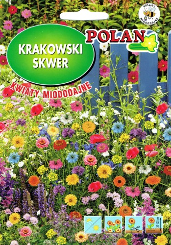 Mieszanka kwiatów Krakowski Skwer miododajne