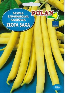 Fasola zw. karłowa Złota Saxa 50g.
