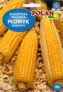 Kukurydza pękająca Płomyk 20g.