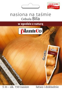 Cebula Bila późna - nasiona na taśmie z nawozem 5m