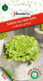 Sałata na cięte listki Bionda a foglia liscia - Mini Ogród 1g.