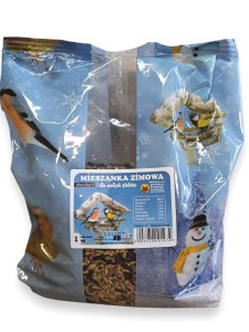Mieszanka zimowa dla małych ptaków 1 KG