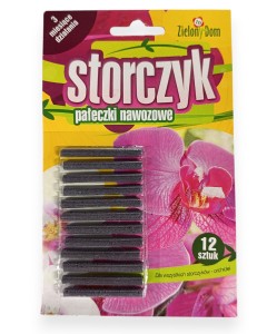 Nawóz Zielony Dom Pałeczki nawozowe dla storczyków 12 szt.