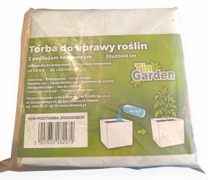 Torba do sadzenia 20x20x18 cm