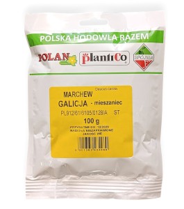 Marchew jadalna Galicja - mieszaniec 100g.