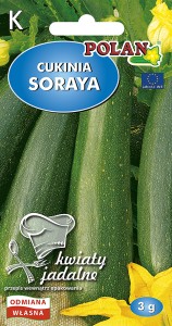 Dynia zwycz. - cukinia Soraya POL 3 g