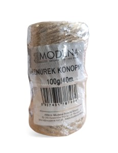 Sznurek konopny 100 g 40 m Modena