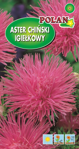 Aster ch. igiełkowy różowy 1g