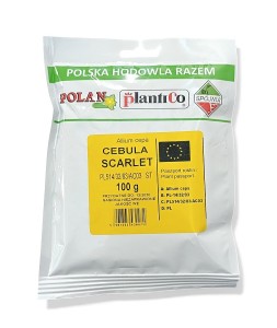 Cebula Allium cepa Scarlet 100g.