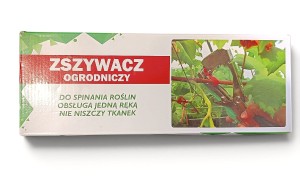 Zszywacz ogrodniczy do spinania roślin jedną ręką