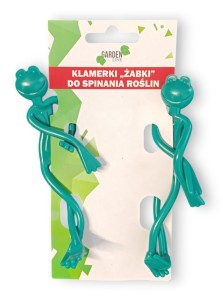 Klamerki ozdobne do spinania roślin (chomik)