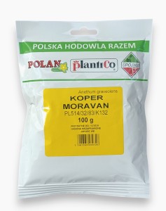 Koper ogrodowy Moravan 100g.