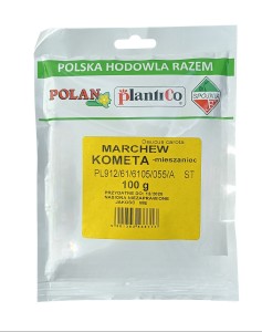 Marchew jadalna Kometa - mieszaniec 100G.