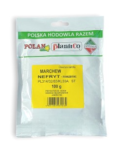 Marchew jadalna Nefryt - mieszaniec 100g.