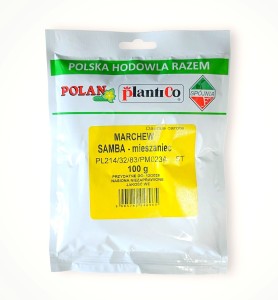 Marchew jadalna Samba - mieszaniec 100g