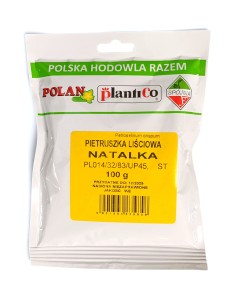 Pietruszka liściowa Natalka 100g.