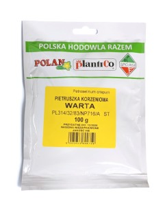 Pietruszka korzeniowa Warta 100g.