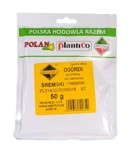 Ogórek gruntowy Śremski - mieszaniec 50g.