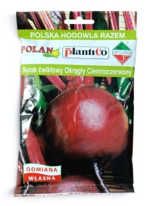 Burak ćwikłowy Okrągły Ciemnoczerwony 50g.