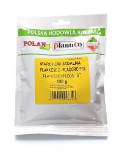 Marchew jadalna Flakkese 2 - Flacoro POL 100G.