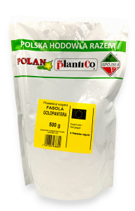 Fasola zw. karłowa Phaseolus vulgaris Goldpantera 500g.