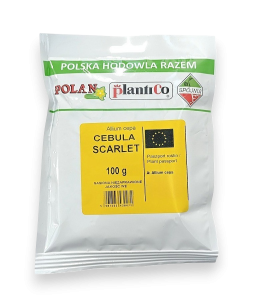 Cebula Allium cepa Scarlet 100g.