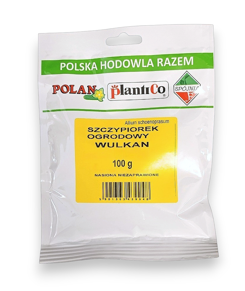 Szczypiorek ogrodowy Allium schoenoprasum Wulkan 100g.