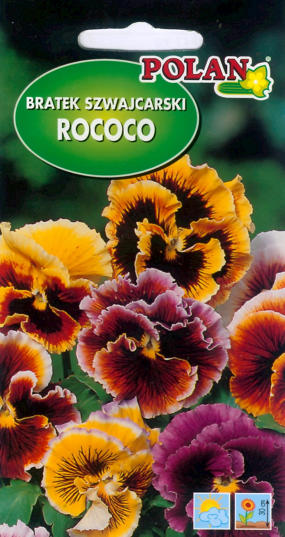 Bratek ogrodowy Rokoko- Roccoco mix 0,5g