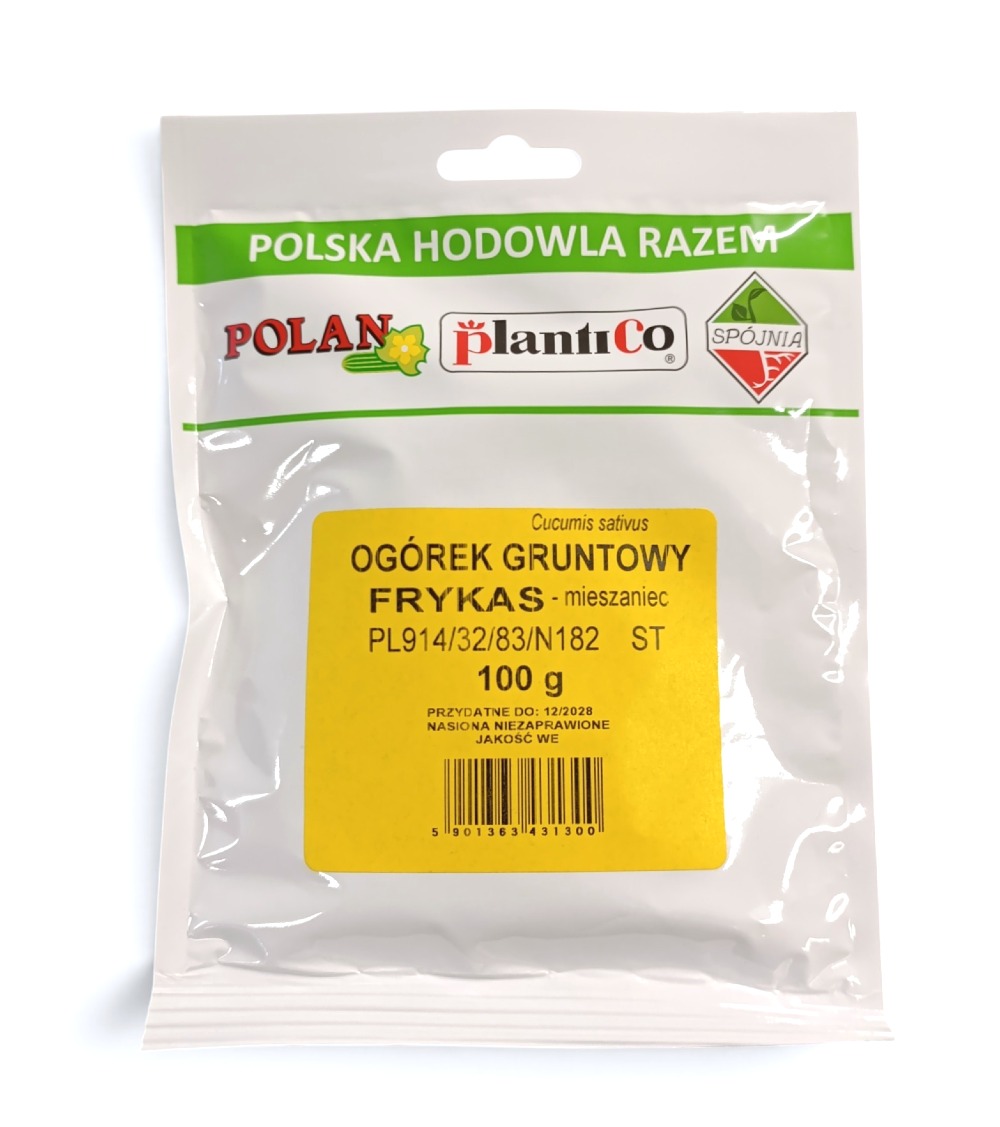 Ogórek gruntowy Frykas - mieszaniec 100g.