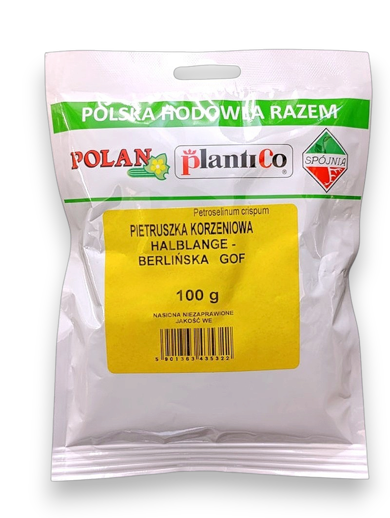Pietruszka korzeniowa Halblange - Berlińska GOF 100g.